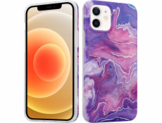 MAXXIMUS MX MARBLE IPHONE 12 MINI RŮŽOVÁ / RŮŽOVÁ