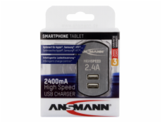 Ansmann High Speed USB nabijacka 2.4A 2xUSB Port        1001-0031