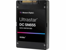 Western Digital Ultrastar DC SN655 U.3 3,84 TB PCI Express 4.0 TLC 3D NAND NVMe