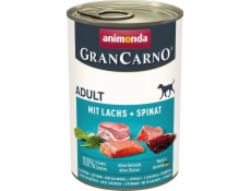 ANIMONDA Grancarno Adult s lososem a špenátem - mokré krmivo pro psy - 400 g