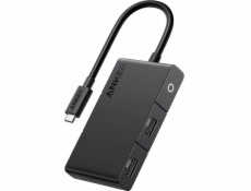 Hub Anker 332 USB-C Single Display 5 w 1 4K HDMI černý