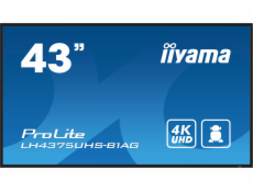 43  iiyama LH4375UHS-B1AG:IPS,4K UHD,Android,24/7