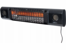 Ohřívač SUNRED SOUND-2000W Sun and Sound Ultra Wall Infrared 2000 W Černá IP54