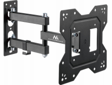 Maclean MC-700N TV Monitor Wall Mount Universal max VESA 200x20 23 -43  30kg Black Extendable Tilting for Small TVs