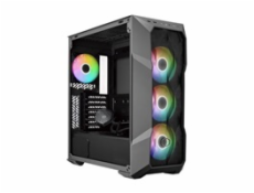 Cooler Master case TD500 MAX, Zdroj GX II Gold 850W, AIO ML360 Atmos MAX, 1x 120mm ARGB Fan, černá