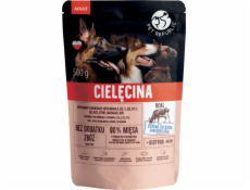 PET REPUBLIC Telecí pro dospělé - mokré krmivo pro psy - 500g