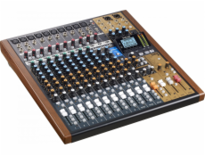 Tascam MODEL 16 audio mixer 16 channels 20 - 30000 Hz Black  Gold  Wood