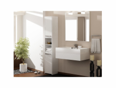 Topeshop S30 BIEL bathroom storage cabinet White