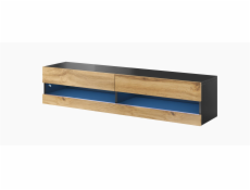 Cama TV stand VIGO NEW 180 30/180/40 black/wotan oak