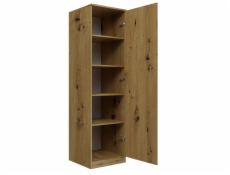 Topeshop SD-50 ARTISAN KPL bedroom wardrobe/closet 5 shelves 1 door(s) Oak