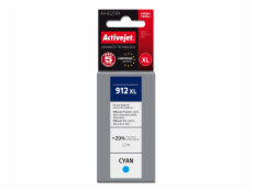 Activejet AH-912CRX ink for HP printers  Replacement HP 912XL 3YL81AE; Premium; 990 pages; blue