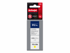 Activejet AH-912YRX ink for HP printers  Replacement HP 912XL 3YL83AE; Premium; 990 pages; yellow