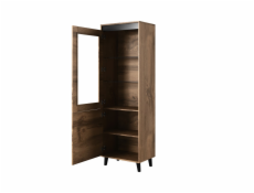 Cabinet NORD 60x38x182.5 cm oak wotan/anthracite