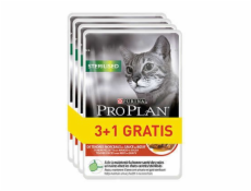 PURINA Pro Plan Sterilized Beef - mokré krmivo pro kočky - 85g 3+1