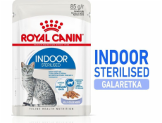 ROYAL CANIN Indoor Sterilised, kapsičky želé pro kastrované kočky 12x85g