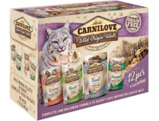 Carnilove cat pouch MULTIPACK (12x85g) kapsičky pro kočky