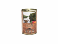 O CANIS canned dog food- wet food- duck  millet and carrots - 400 g