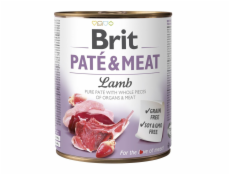 BRIT Paté & Meat s jehněčím - mokré krmivo pro psy - 800g