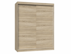 Topeshop IGA 160 SON B KPL bedroom wardrobe/closet 7 shelves 2 door(s) Sonoma oak