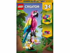 LEGO CREATOR 3 V 1 31144 Exotický růžový papoušek