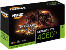 Inno3D N406T2-16D6-178055N graphics card NVIDIA GeForce RTX 4060 Ti 16 GB GDDR6