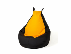 Sako taška pouffe Batman černo-žlutá XL 130 x 90 cm