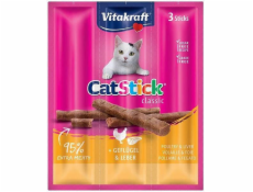 Vitakraft Cat Stick Clasic Poultry + Liver 3x6g