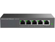 Grandstream GWN 7700P 5xGbE, 4xPOE, neřízený přepínač