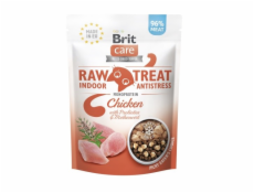 BRIT Care Raw Treat Indoor&Antistress Chicken - kočičí pamlsky - 40g