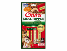 INABA Churu Meal Topper Chicken with beef - dog treat - 4 x 14g