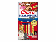 INABA Churu Meal Topper Chicken - cat treats - 4 x 14g