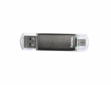 Hama flashPen  Laeta Twin  16 GB 10 MB/s, šedá