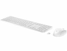 HP 655 Wireless Mouse and Keyboard CZ-SK White