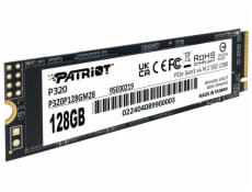 PATRIOT P320 128GB SSD / Interní / M.2 PCIe Gen3 x4 NVMe 1.3 / 2280