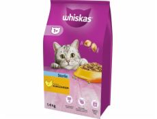 Whiskas 5900951259180 kočky suché krmivo 1,4 kg dospělé kuře