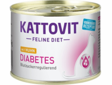 KATTOVIT Feline Diet Diabetes - mokré krmivo pro kočky - 185g