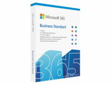 Microsoft 365 Business Standard PL P8 1Y Win / Mac Medialess Box KLQ-00686 Nahrádza P / N: KLQ-00472