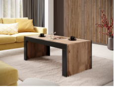 Cama MILA bench/table 120x60x50 oak wotan + black