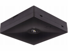 Intelight Prisadené núdzové svietidlo STARLET QUAD LED SO 150 A 1H MT IP20 BLK/INLEWA 92996