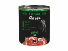 FITMIN for Life Lamb Pate - Wet dog food - 800 g