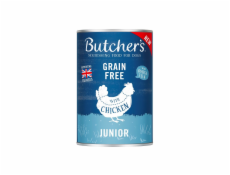 BUTCHER S Original Junior Chicken Jelly - wet dog food - 400g