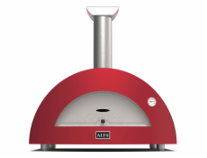 Alfa Forni Moderno 3 Pizze Wood red