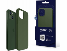 3mk ochranný kryt Hardy Silicone MagCase pro Apple iPhone 15, Green