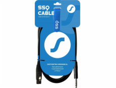 SSQ XLRJS3 - XLR female - Jack stereo 6 3 mm cable   3 m