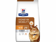 HILL S PD K/D Kidney + Mobility Chicken - dry cat food - 3kg