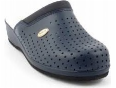 Scholl Clog Backguard - unisex clogs navy blue  size 45