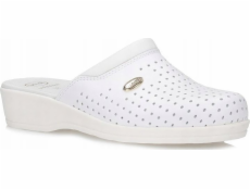 Scholl Clog Backguard - unisex white clogs  size 38