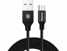 Baseus Yiven Micro USB kábel 150cm 2A - čierny