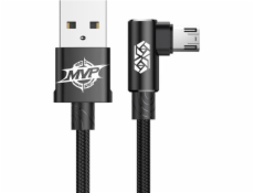 Baseus USB-A - microUSB USB kábel 2 m čierny (30554-uniw)