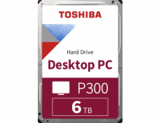 TOSHIBA HDD P300 Desktop PC (SMR) 6TB, SATA III, 5400 rpm, 128MB cache, 3,5 , BULK